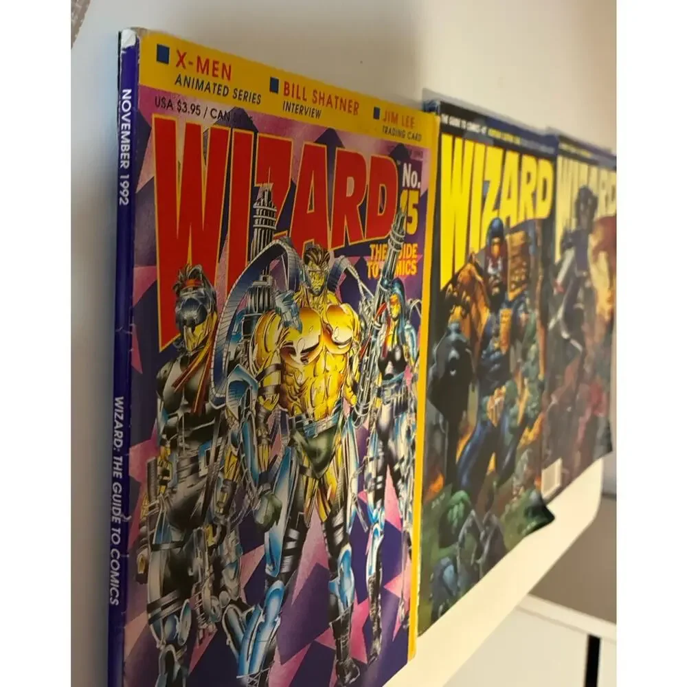 Wizard: The Guide to Comics Lot of 3 #15 ,47 & 48